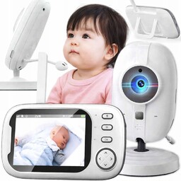 Elektroniczna Niania Baby Monitor Monitor Oddechu Kamera LCD