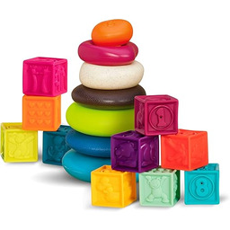 B. toys zabawka dla niemowląt, wieża do układania