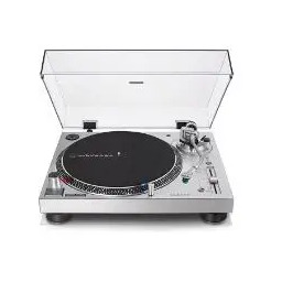 Audio-Technica AT-LP120X Manualny Napęd bezpośredni Przedwzmacniacz Srebrny Gramofon