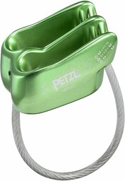 Petzl Uniseks Belay D019AA01 Przyrząd Asekuracyjny, Zielony, 5