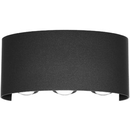 Kinkiet zewnętrzny Ortelo OWL-451-3-BL czarny Italux