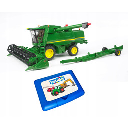 Bruder kombajn zbożowy John Deere T670i 02132 śniadaniówka