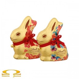 Królik czekoladowy Lindt Gold Bunny Flower 100g