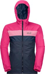 Jack Wolfskin Unisex dziecięca kurtka z czterema jeziorami