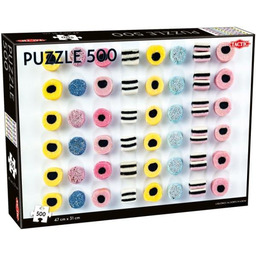 Tactic, puzzle, Liquorice allsorts in a row, 500
