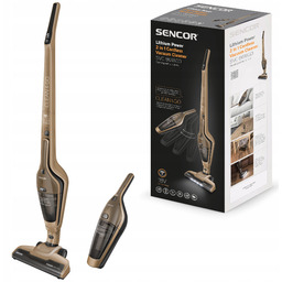 Bezprzewodowy odkurzacz pionowy 2w1 Hepa 100W 45min złoty