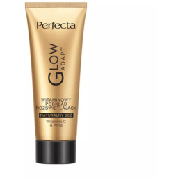 Perfecta GLOW ADAPT Witaminowy podkład rozświetlający Witamina C&Amla