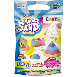 CRAZE MAGIC SAND PINK Refill-Pack Kinetyczny piasek 750