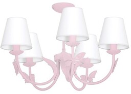 MILAGRO MLP964 Żyrandol ALICE PINK 5xE14