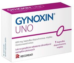 Gynoxin Uno, 1 kapsułka dopochwowa