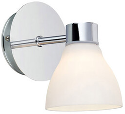 Markslöjd - Cassis Lampa Ścienna IP44 Chrom/Opalizowany