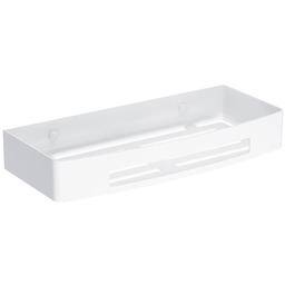 Omnires Uni koszyk prysznicowy mocowany do ściany biały