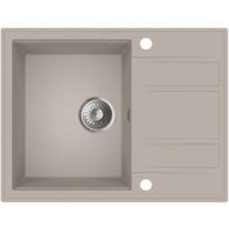 Zlewozmywak Retto z krótkim ociekaczem 65 x 50