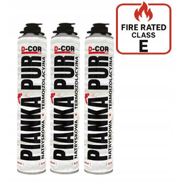 Pianka Natryskowa Pur D-cor pro 850 ml Zestaw