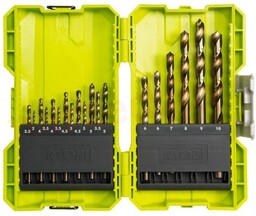 RYOBI Zestaw wierteł RAK19HSS2 (19 szt.)
