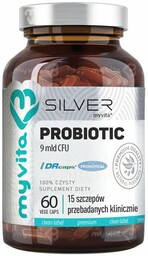 Probiotyk 9 mld CFU, MyVita SILVER PURE, 60