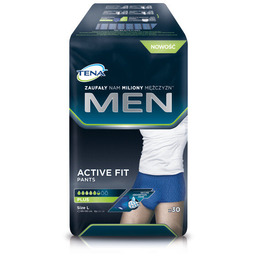 Wyrób medyczny, Tena, Men Pants Plus, bielizna chłonna