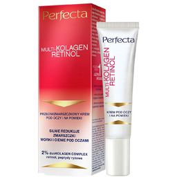 Perfecta Multikolagen Retinol Przeciwzmarszczkowy krem pod oczy