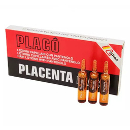 Placenta Placo z Pantenolem Porost Włosów Ampułki 12x10ml
