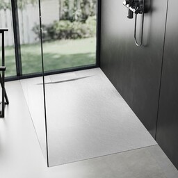 Rea Brodzik prysznicowy Bazalt White 80x120