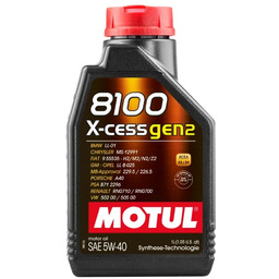 MOTUL 112350 Olej silnikowy 8100 X-CESS GEN2 5W-40