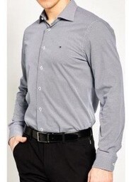 Tommy Hilfiger szara koszula męska, Rozmiar XXL