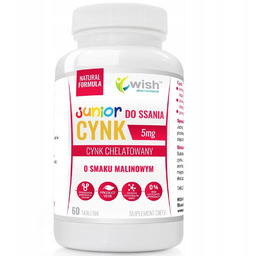 WISH PHARMACEUTICAL Junior Cynk 5mg do ssania