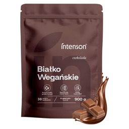 INTENSON Odżywka białkowa Białko wegańskie Czekoladowy (900 g)