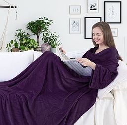 DecoKing koc z rękawami i kieszeniami 150 x