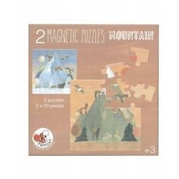 Puzzle magnetyczne Góry Egmont Toys