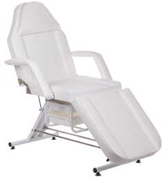 Fotel kosmetyczny z kuwetami BW-262A biały