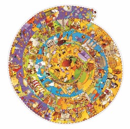 Djeco, puzzle, Wir Historii - Puzzle, 350 el.