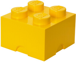 Lego Storage Brick 1 Round żółty