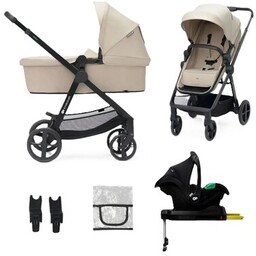 KINDERKRAFT Wózek wielofunkcyjny Newly 4w1 Mink Pro Beżowy