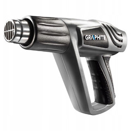 Opalarka 2000W, 25-550 C, walizka Graphite 59G522