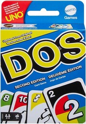 Mattel Games Gra karciana DOS Druga edycja UNO