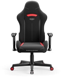 Diablo Chairs Fotel gamingowy DIABLO X-ST4RTER fotel czarno-czerwony