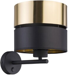 Lampa ścienna glamour Hilton 4344 TK Lighting tkaninowy