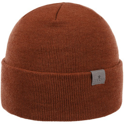 Czapka z Mankietem Fine Merino by Lierys, rdzawy,