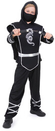 Kostium Wojownik Ninja czarny - 1 szt.