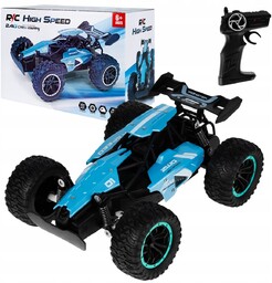 Samochód Wyścigowy Sterowany Pilotem Rc Mocny Napęd Oświetlenie