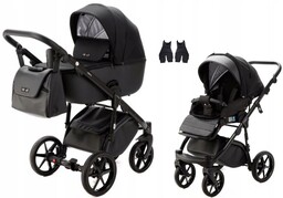 Wózek Adamex Nola Folia Torba Adaptery 2w1 kol.