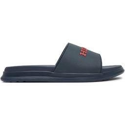 Klapki Tommy Hilfiger FM0FM05430 Granatowy
