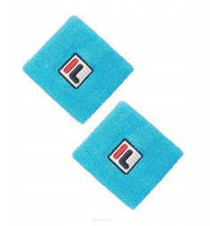 Frotki tenisowe Fila Wristband Osten niebieskie x2