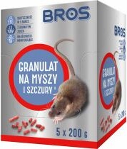 BROS Granulat na myszy i szczury Granulat