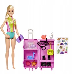 Barbie lalka Kariera biolożka morska