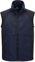 PORTWEST CD876 KAMIZELKA SOFTSHELL ECO WX2 (2L); CIEMNOGRANATOWY
