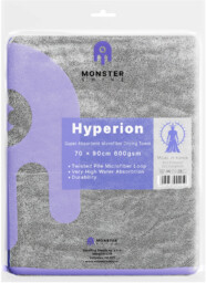 Monster Shine Hyperion - bardzo chłonny ręcznik