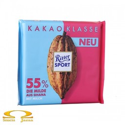 Czekolada Ritter Sport 55% kakao z Ghany 100g