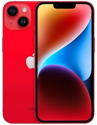 Smartfon Apple iPhone 14, 6/128 GB, czerwony
